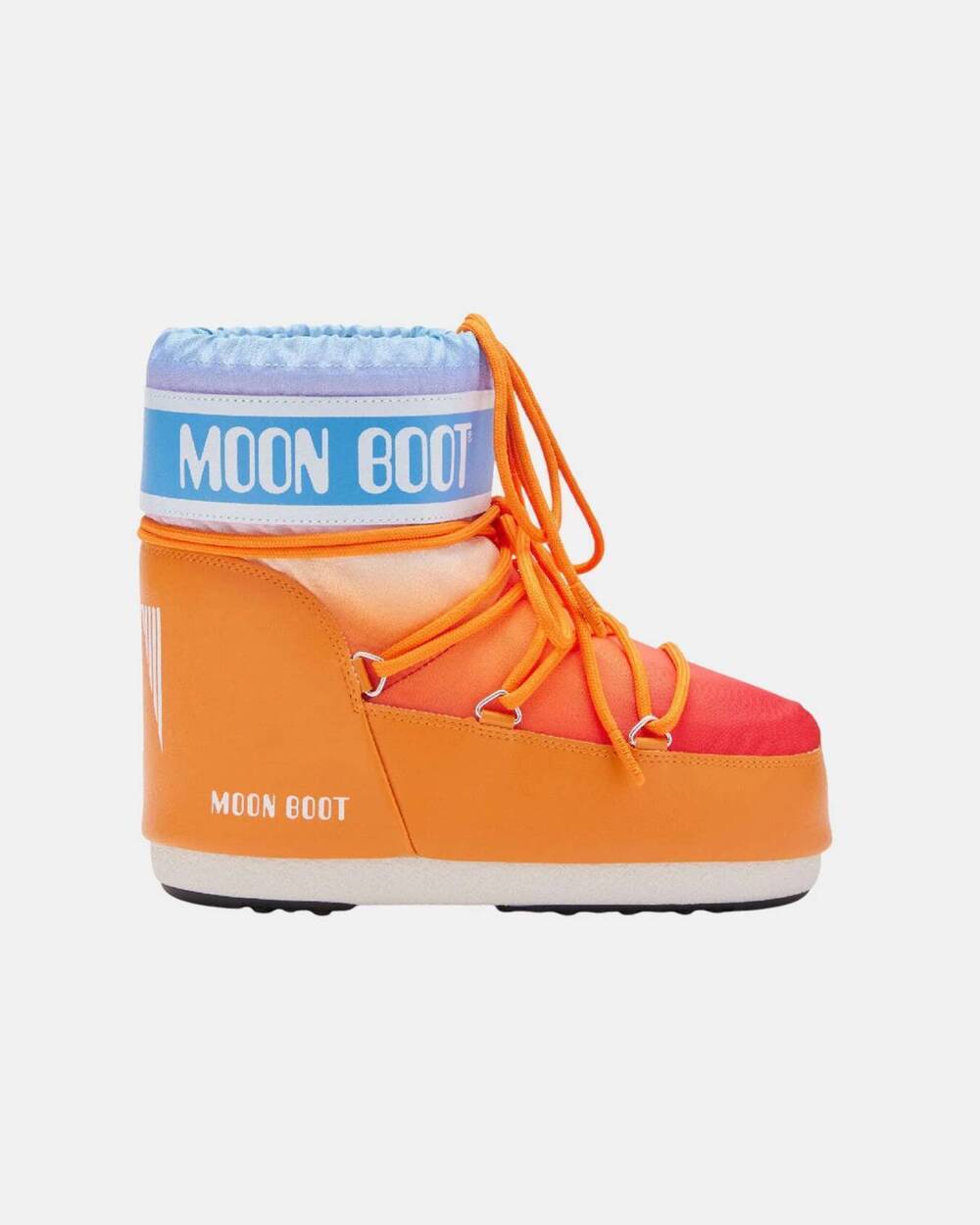 NEW MOON BOOT women's icon low sunrise boots in orange